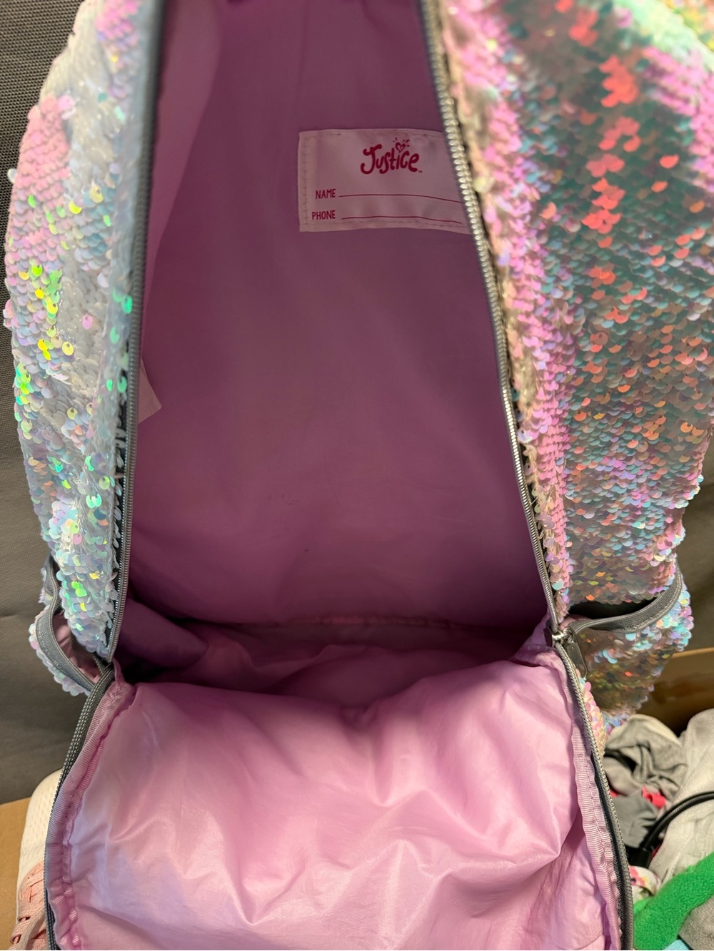 Justice backpack - Picture 3 of 3